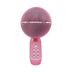Microfono-LEDSTAR-Mod.YS-08-Rosa-karaoke-con-altavoz
