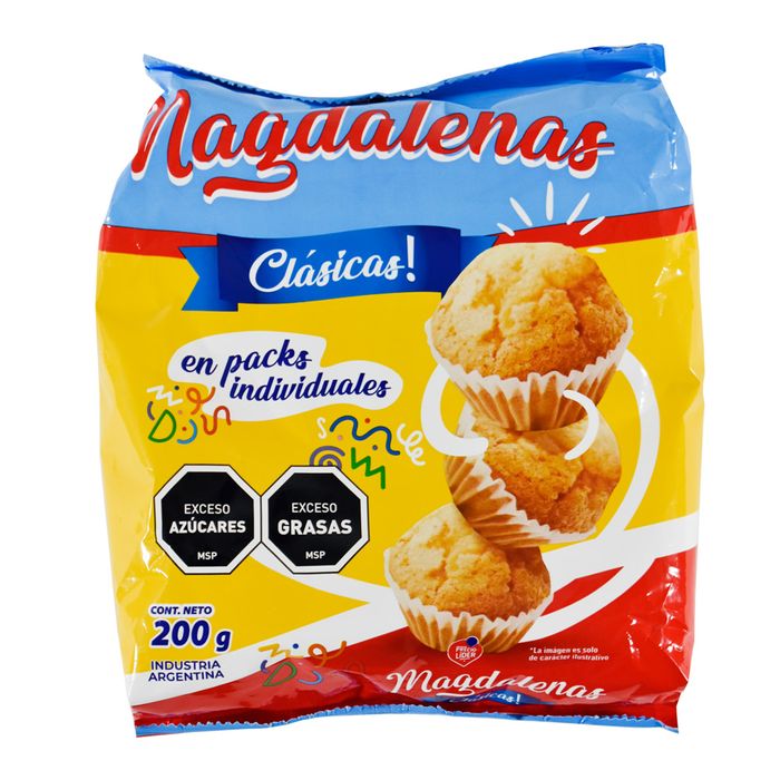 Magdalenas-clasicas-PRECIO-LIDER-200g Magdalenas-clasicas-PRECIO-LIDER-200g