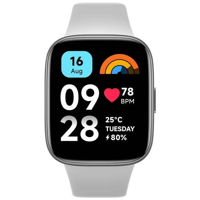 Smartwatch-Xiaomi-Redmi-Watch-3-active-gris
