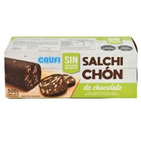 Salchichon-de-chocolate-sin-azucar-CRUFI-500-g