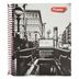 Cuaderno-TORRE-Black-White-espiral-Rojo-120H