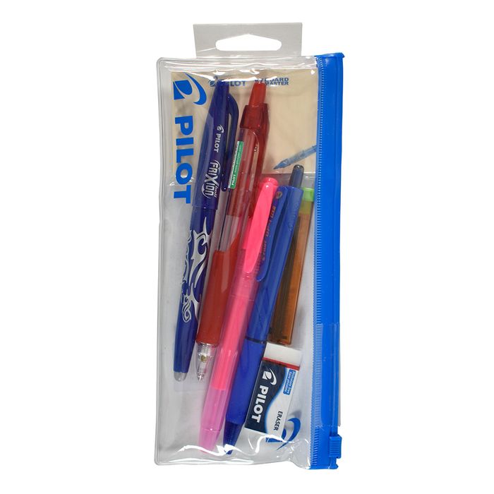 Set-PILOT-con-goma-de-borrar-y-resaltador-gratis