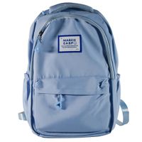 Mochila-lisa-color-celeste-crema-verde-o-negro-30x13x43-cm