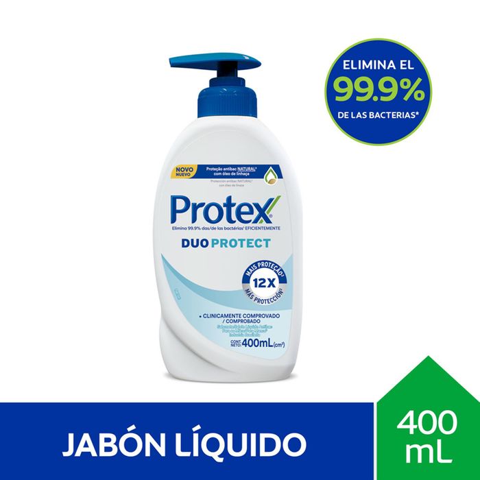 Jabon-liquido-manos-PROTEX-Duo-Proyect-Pump-400-ml Jabon-liquido-manos-PROTEX-Duo-Proyect-Pump-400-ml