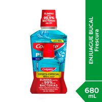 Enjuague bucal COLGATE ice infinity 500 ml + 180 ml Enjuague bucal COLGATE ice infinity 500 ml + 180 ml