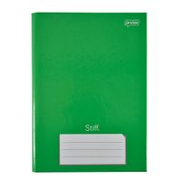 Cuaderno-lomo-cosido-tapa-dura-lisa-96H-Verde