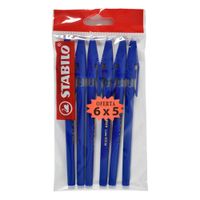 Boligrafo-STABILO-Liner-Classic-6x5-Azules