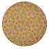 Plato-llano-melamina-267-cm-Flores-Dorado-Essex