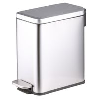 Papelera-pedal-rectangular-10-L-HOME-385x175x35-cm-acero