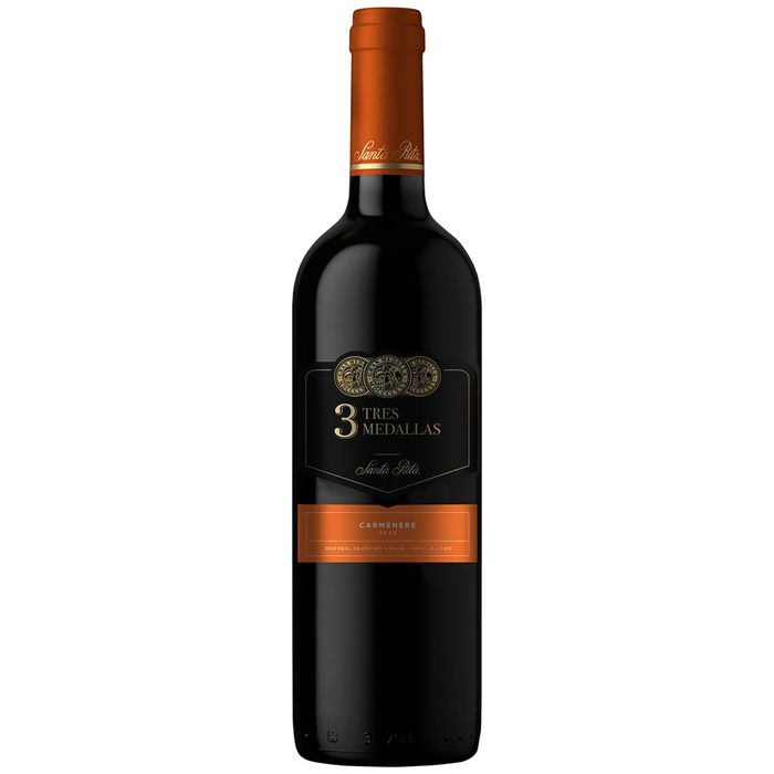 Vino-Tinto-Carmenere-3-Medallas-SANTA-RITA-750-ml Vino-Tinto-Carmenere-3-Medallas-SANTA-RITA-750-ml