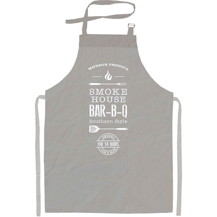 Delantal-con-peto-Linea-Vip-Smoke-Gris