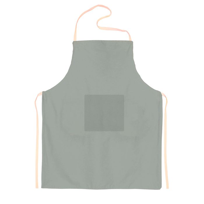 Delantal-con-peto-60x80-cm-Tusor-Liso-Gris