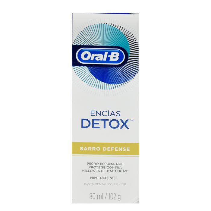 Crema-dental-ORAL-B-Detox-Tartaro-Sarro-Defense-102-g Crema-dental-ORAL-B-Detox-Tartaro-Sarro-Defense-102-g