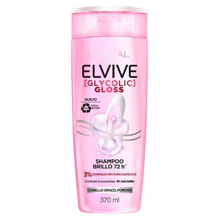 Shampoo-ELVIVE-Glyco-Gloss-370-ml Shampoo-ELVIVE-Glyco-Gloss-370-ml