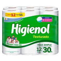Papel-higienico-HIGIENOL-texturado-30-mts-paquete-12-unidades