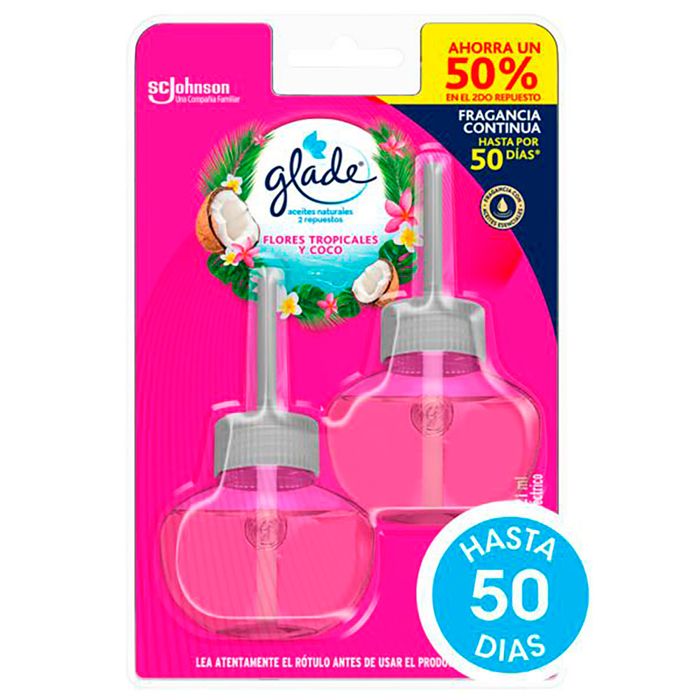 Desodorante-de-ambiente-GLADE-Aceite-Natural-Flores-Tropicales-repuesto-x-2 Desodorante-de-ambiente-GLADE-Aceite-Natural-Flores-Tropicales-repuesto-x-2