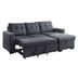 Sofa-cama-2-plazas-gris-oscuro-con-cheslon