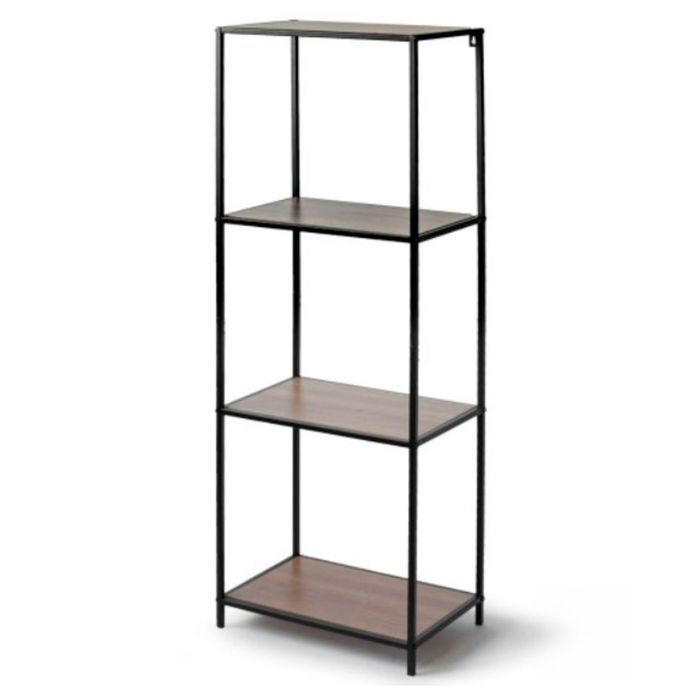 Estanteria-en-metal-y-madera-negro-45x130x30-cm