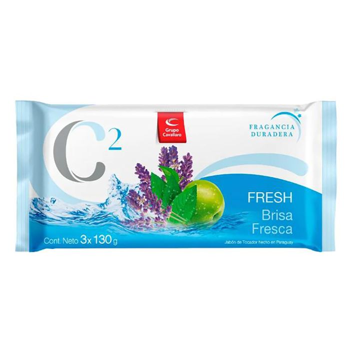 Pack-x3-jabon-de-tocador-c2-fresh-130g Pack-x3-jabon-de-tocador-c2-fresh-130g