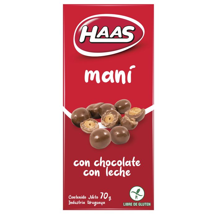 Mani-con-Chocolate-con-Leche-HAAS-70-g Mani-con-Chocolate-con-Leche-HAAS-70-g