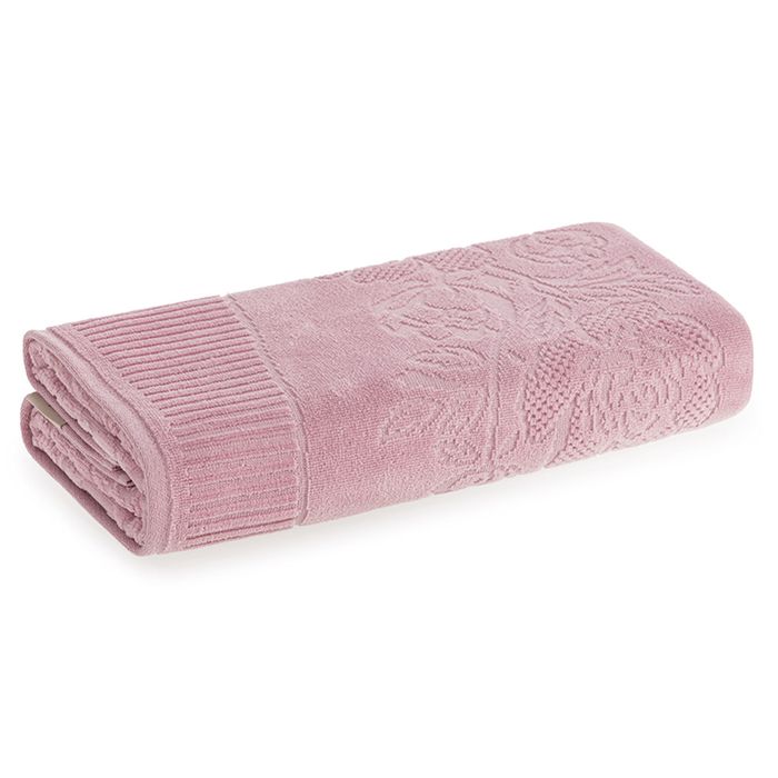Toalla-de-Baño-66x140-cm-Linea-Grace-color-rosa