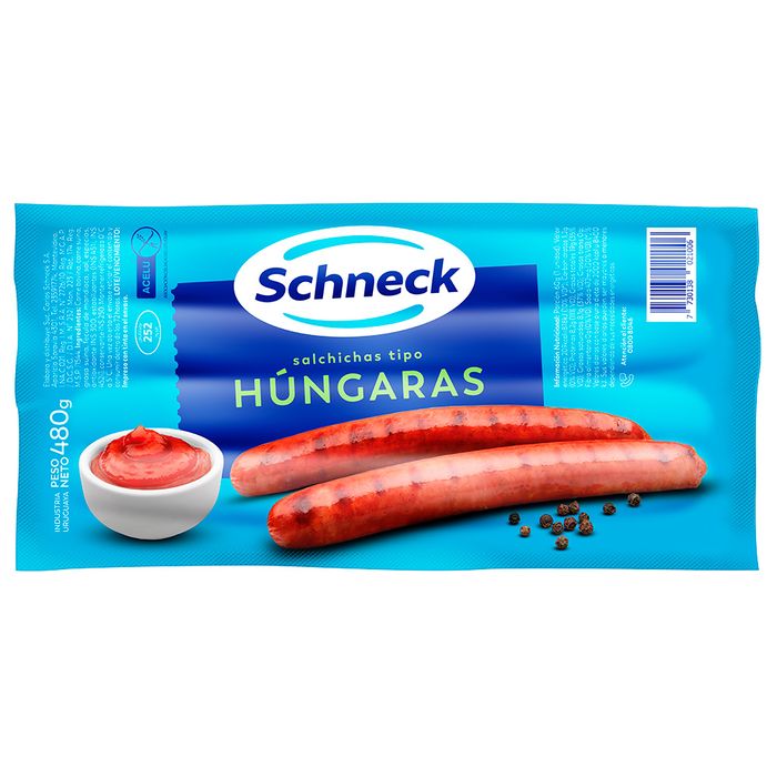 Salchichas-Hungaras-SCHNECK-X-8-Un---480-g Salchichas-Hungaras-SCHNECK-X-8-Un---480-g