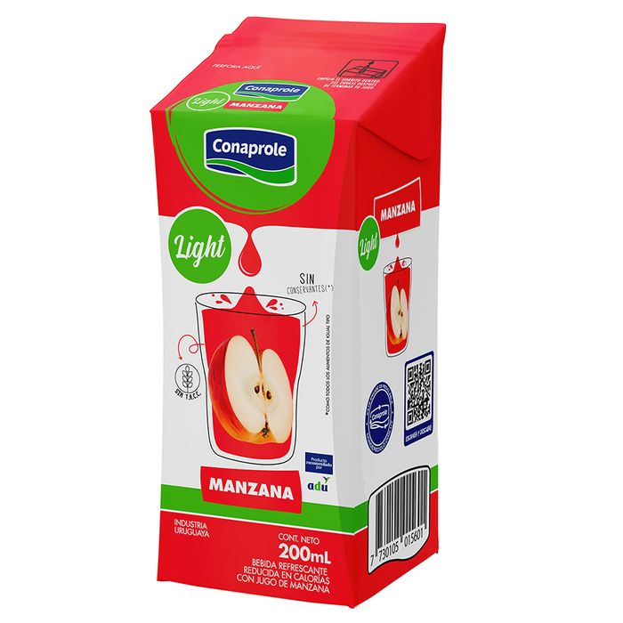 Jugo-CONAPROLE-Manzana-Light-200-ml Jugo-CONAPROLE-Manzana-Light-200-ml