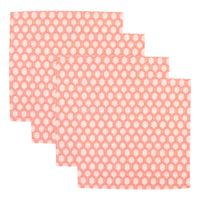 Set-x-4-Servilletas-40x40-cm-Estampado-Salmon