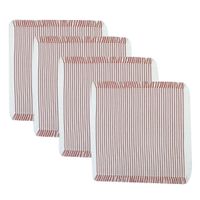 Servilleta-Oxford-40x40-cm-con-Flecos-Rojo