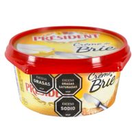 Queso-Crema-Brie-PRESIDENT-125-g