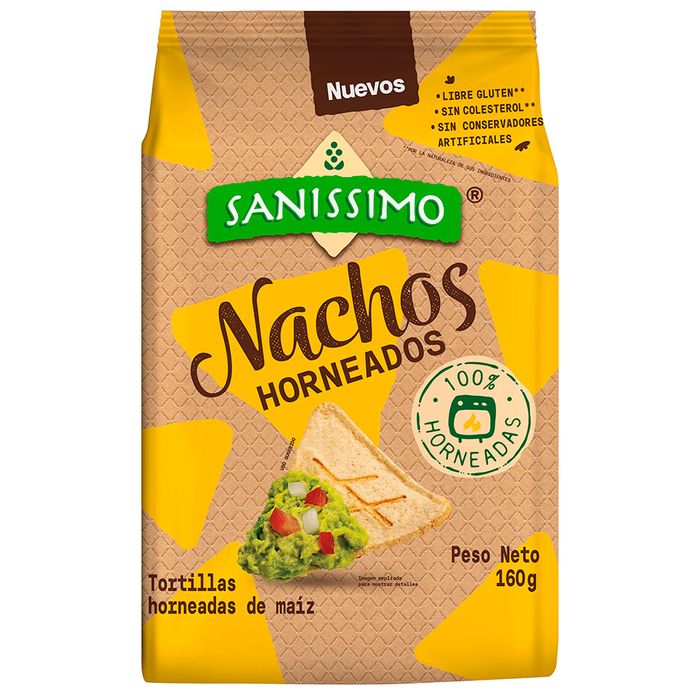Nachos-Clasicos-SANISSIMOS-160-g Nachos-Clasicos-SANISSIMOS-160-g