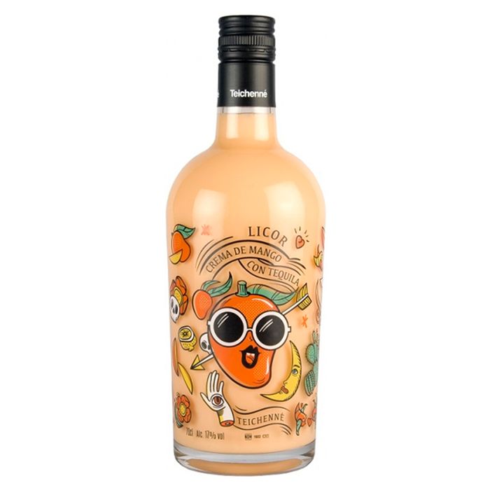 Licor-de-Mango-con-Tequila-TEICHENNE-700-ml Licor-de-Mango-con-Tequila-TEICHENNE-700-ml