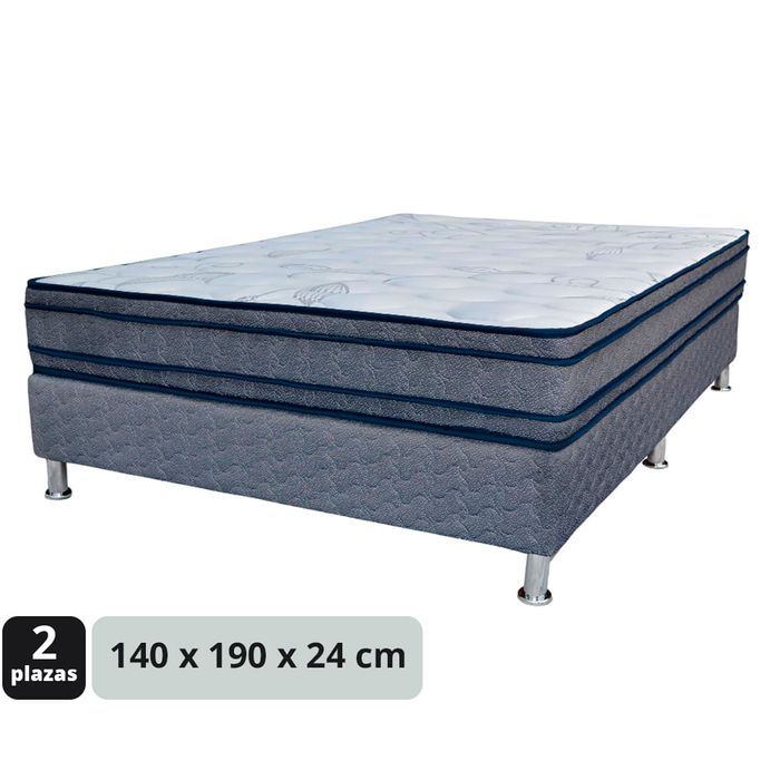 Conjunto-de-Sommier-Symphony-2-plazas-140x190x24-cm-espuma Conjunto-de-Sommier-Symphony-2-plazas-140x190x24-cm-espuma