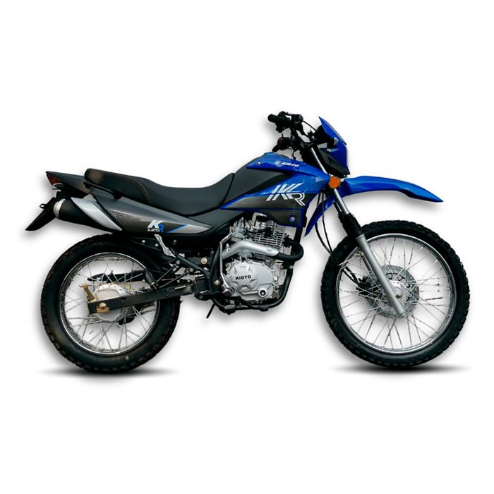 Moto-KIOTO-KR125-Azul-Llanta-Rayo Moto-KIOTO-KR125-Azul-Llanta-Rayo