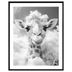 Lamina-con-marco-40x50-cm-Jirafa-blanco-negro
