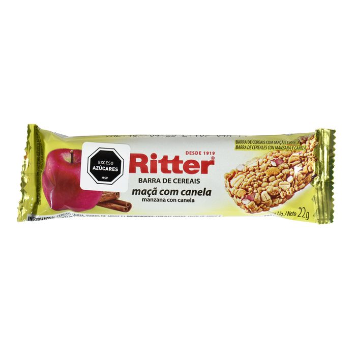 Barrita-Cereal-RITTER-Manzana-y-Canela-22-g Barrita-Cereal-RITTER-Manzana-y-Canela-22-g