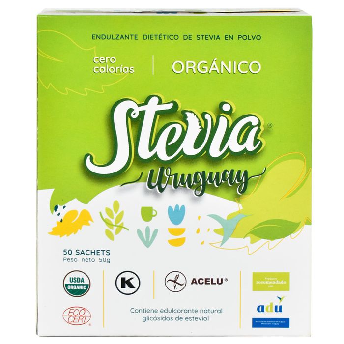 Endulzante-Stevia-Uruguay-Organico-50-Sobres Endulzante-Stevia-Uruguay-Organico-50-Sobres