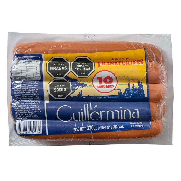 Frankfurters-LA-GUILLERMINA-x-10-un.-340-g