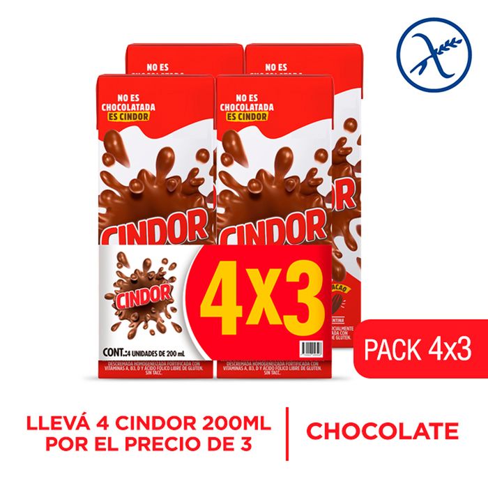 Leche-chocolatada-CINDOR-Pack-4-x-3 Leche-chocolatada-CINDOR-Pack-4-x-3