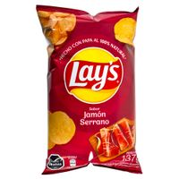 Papas-FRITAS LAY-S-Jamon-Serrano-137-g