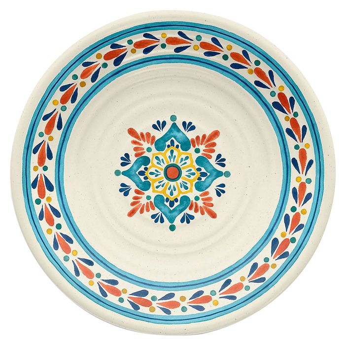Plato-para-postre-melamina-216-cm-etnico-mate