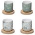 Set-x-4-tazas-de-cafe-en-ceramica-con-plato-en-madera