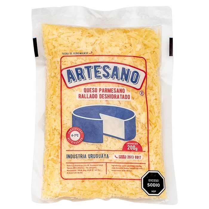 Queso-rallado-hebras-Artesano-200-g Queso-rallado-hebras-Artesano-200-g