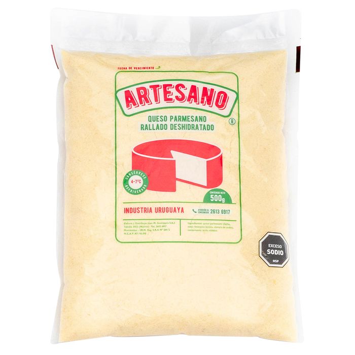 Queso-rallado-fino-Artesano-500-g Queso-rallado-fino-Artesano-500-g