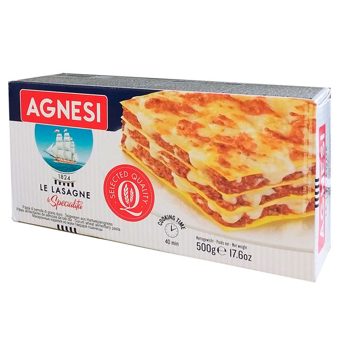 Lasaña-AGNESI-Nº87-500-g