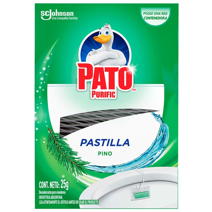Desodorante-Inodoro-PATO-Pino-Pastilla-25-g Desodorante-Inodoro-PATO-Pino-Pastilla-25-g
