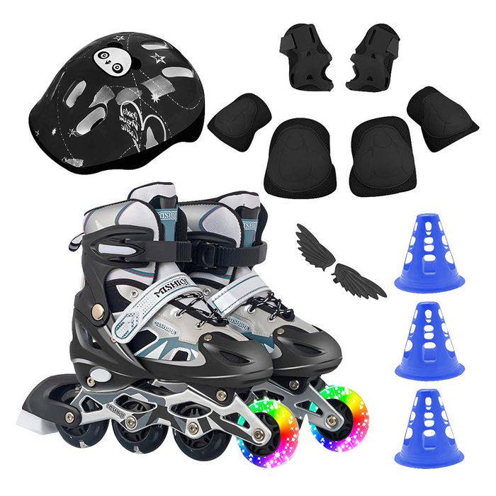 Set-rollers-aluminio-T-M-casco-6-protec.-bolso