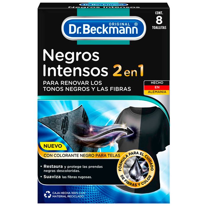 Toallitas-Dr-BECKMANN-negros-intensos-8-un. Toallitas-Dr-BECKMANN-negros-intensos-8-un.