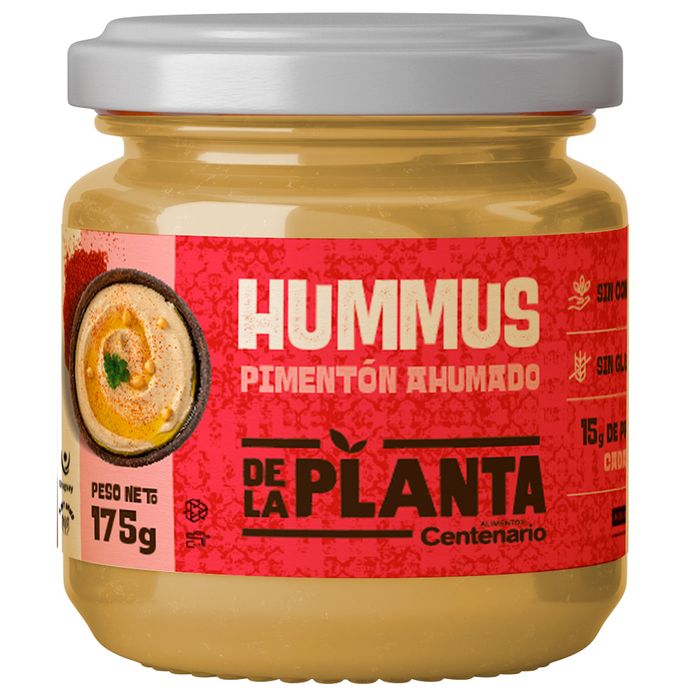 Hummus-Pimenton-Ahumado-DE-LA-PLANTA-175-g Hummus-Pimenton-Ahumado-DE-LA-PLANTA-175-g