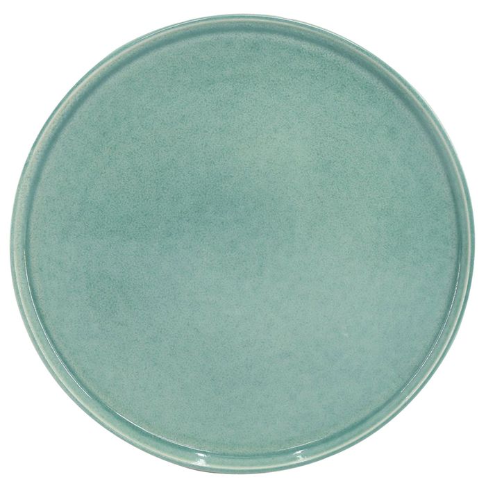 Plato-265-cm-Ceramica-Reactive-Glaze-Verde